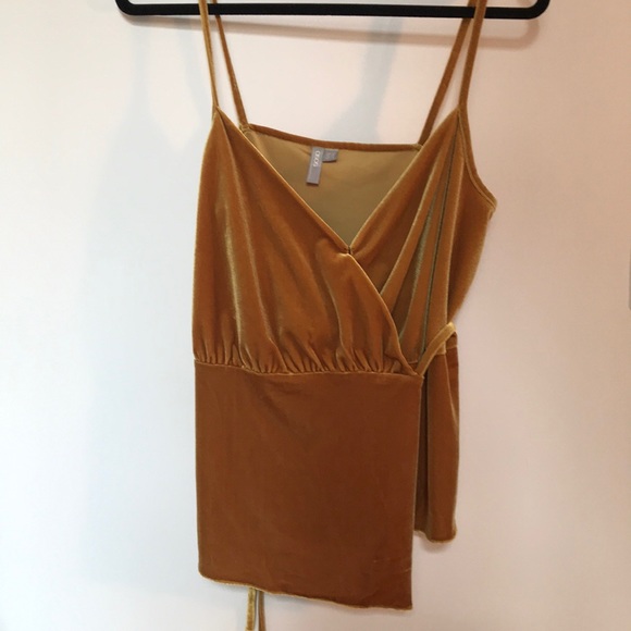ASOS velvet wrap tank top - Picture 4 of 7